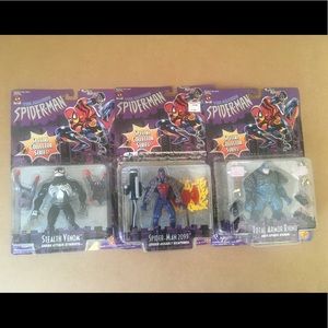 USED Toybiz Spiderman Incomplete Wave 7 Series